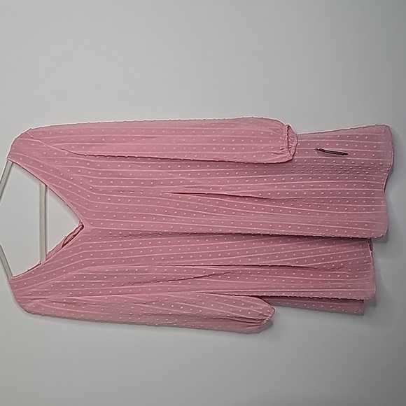 Inc Pink Chiffon Back Tie Shift Dress - Picture 2 of 6